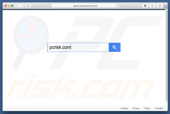 Search.anysearchmac.com Weiterleitung (Mac)