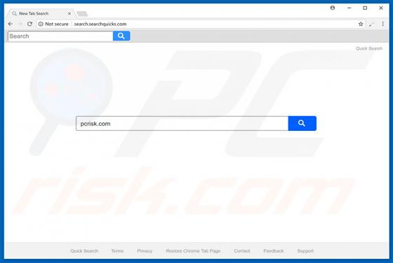 Search.searchquicks.com Weiterleitung
