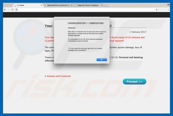MAC OS Is Infected With Viruses Schwindel (Mac)