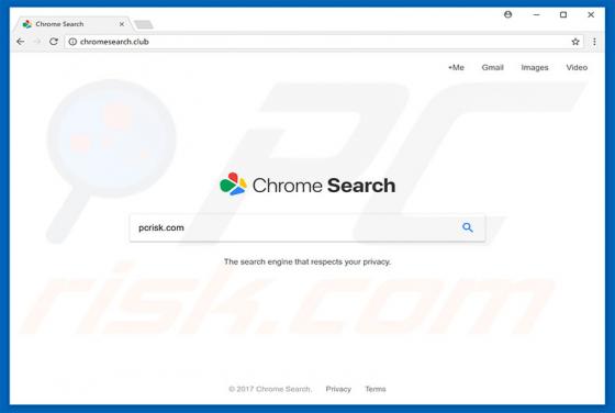 Chromesearch.club Weiterleitung