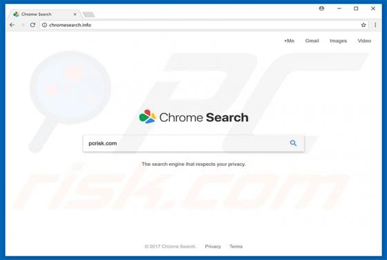 Chromesearch.info Weiterleitung