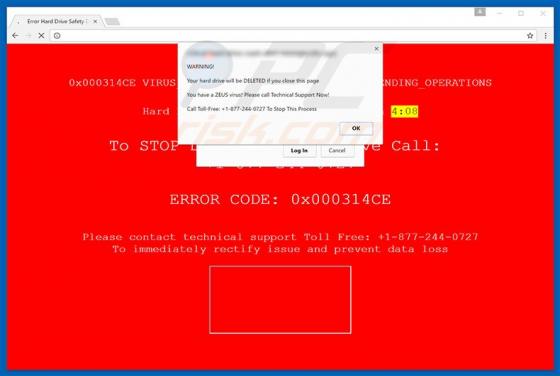 Your Hard Drive Will Be Deleted Schwindel