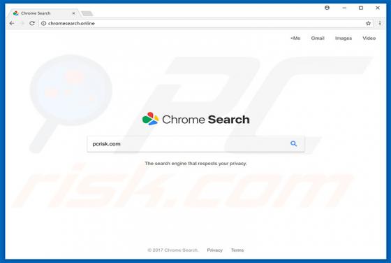 Chromesearch.online Weiterleitung
