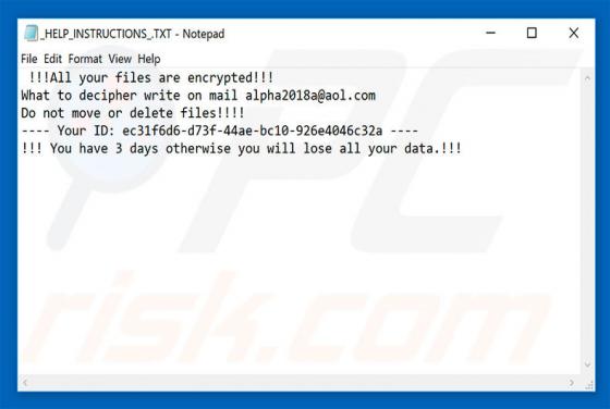 MOLE66 Erpessersoftware