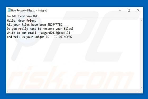 RPD Erpressersoftware