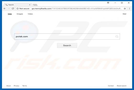 Go.mennythanks.com Weiterleitung