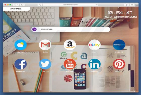 Search.fastsearch.me Weiterleitung (Mac)