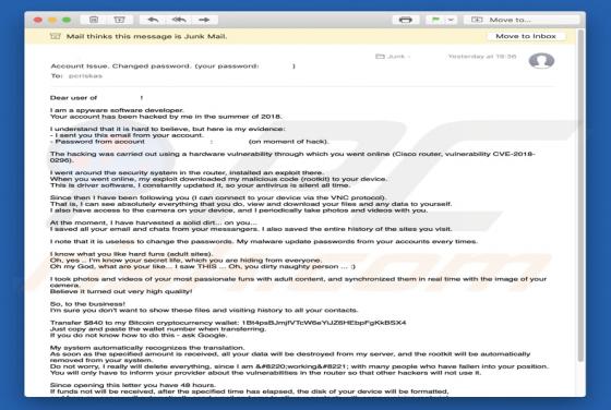 I Am A Spyware Software Developer Email Scam
