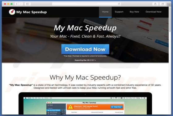 My Mac Speedup unerwünschte Anwendung (Mac)