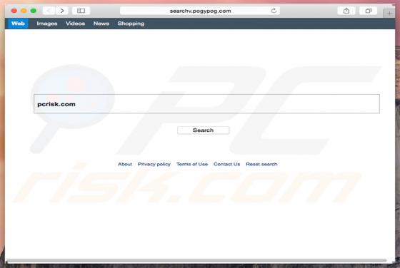 Search.pogypog.com Weiterleitung (Mac)