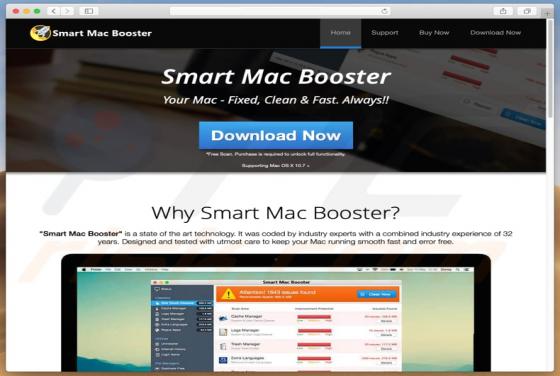 Smart Mac Booster unerwünschte Anwendung (Mac)
