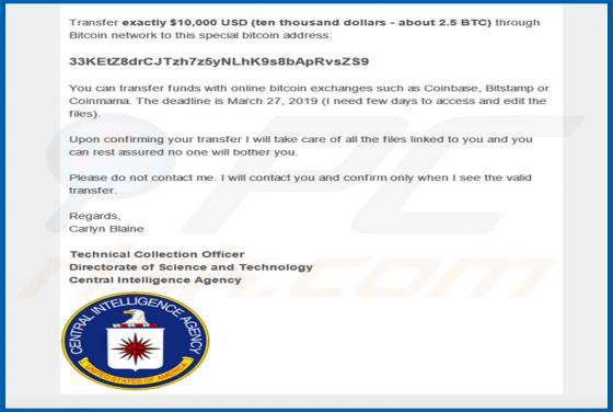 Electronic Materials Involving Underage Children E-mail Betrug