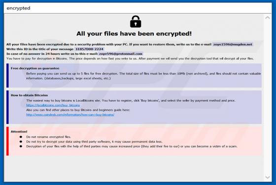 Actor Ransomware