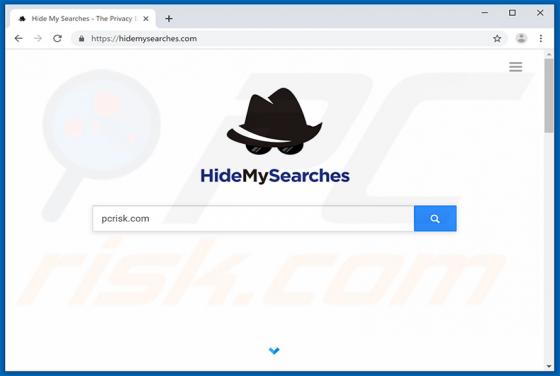 Hidemysearches.com Weiterleitung
