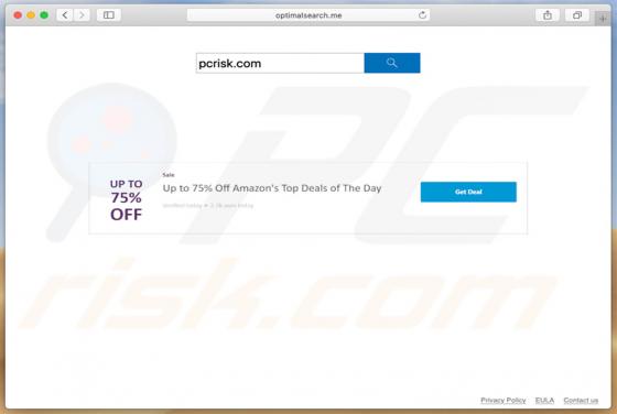 Optimalsearch.me Weiterleitung (Mac)