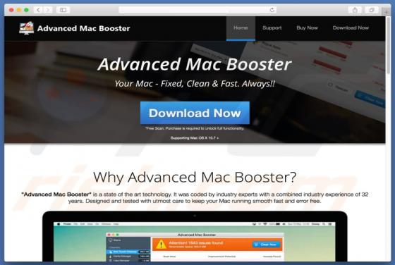 Advanced Mac Booster unerwünschte Anwendung (Mac)