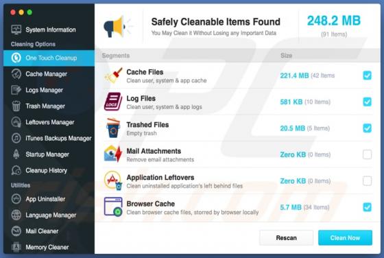 MacEnizer unerwünschte Anwendung (Mac)