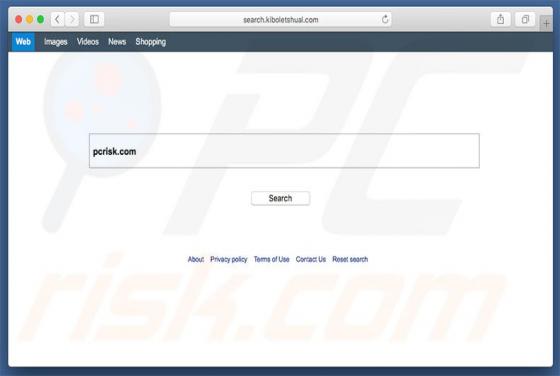 Search.kiboletshual.com Weiterleitung (Mac)