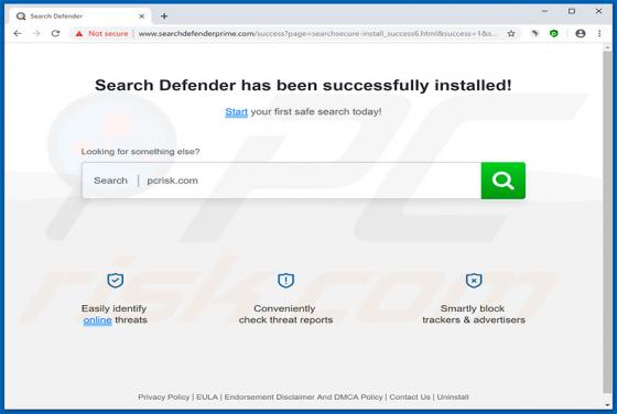 Search Defender Prime Browserentführer
