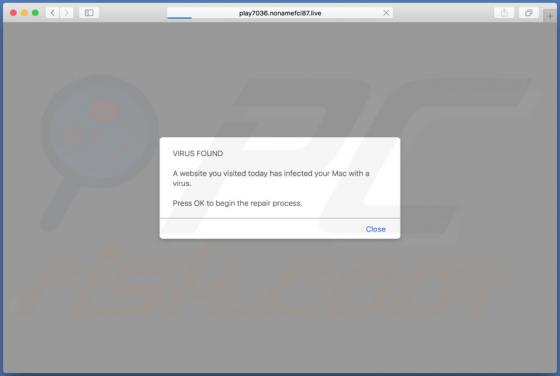 Noname POP-UP Betrug (Mac)