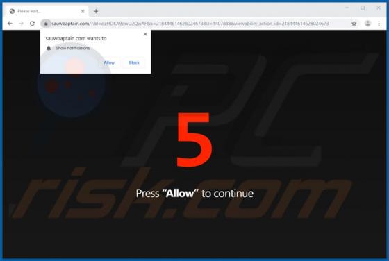 Sauwoaptain.com Werbung