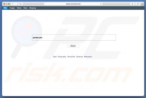 Search.ishimotto.com Weiterleitung (Mac)