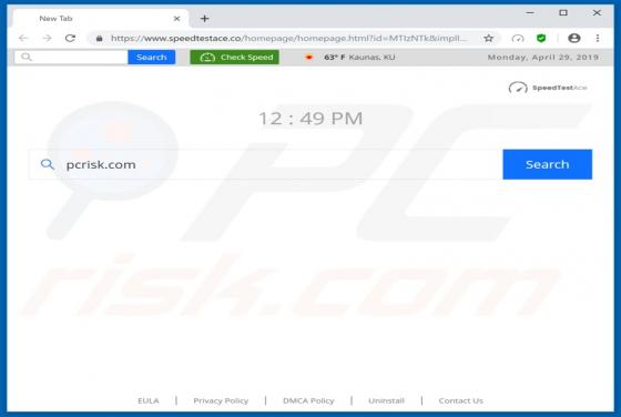 Speedtestace.co Weiterleitung