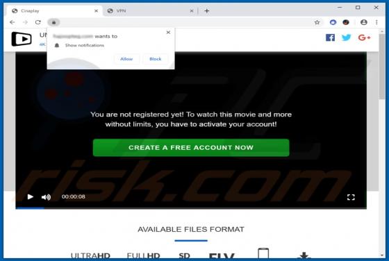 Thegoodcaster.com Werbung
