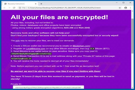 BitPyLock Ransomware