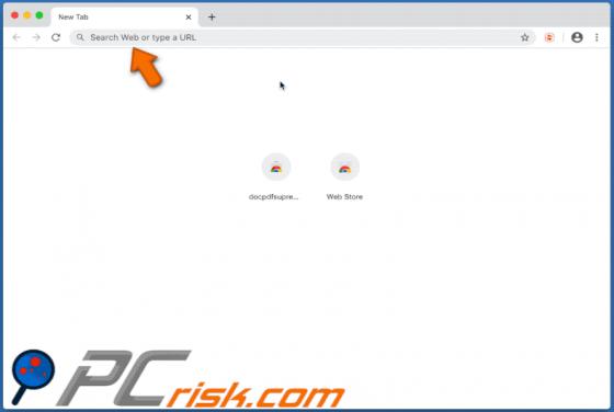 Doctopdfsupreme.com Weiterleitung (Mac)