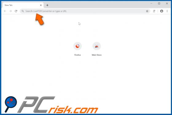 Search by Live PDF Converter Browserentführer