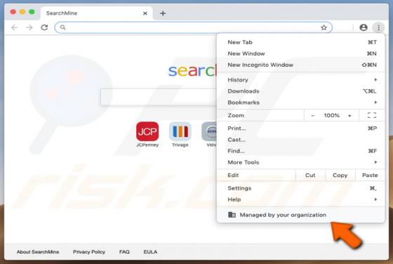 Chrome "Managed By Your Organization" Browserentführer (Mac)