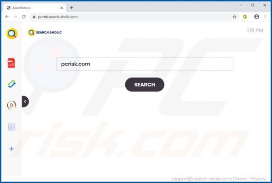 SearchAholic Browserentführer