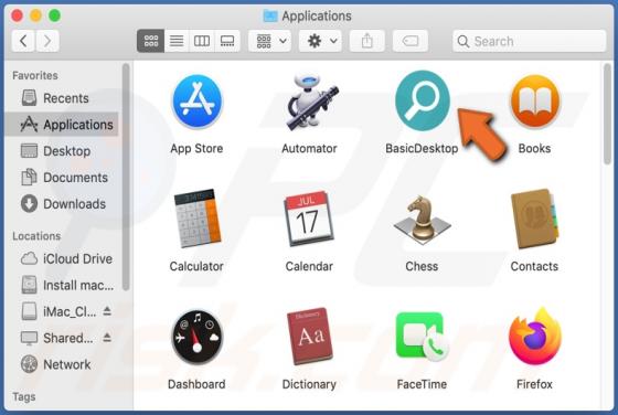 BasicDesktop Adware (Mac)